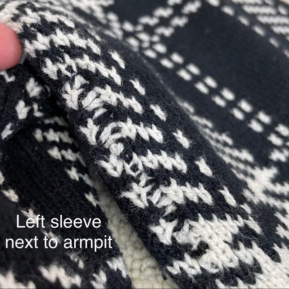 Chaps Plaid Long Open Sweater Cardigan - Picture 16 of 17